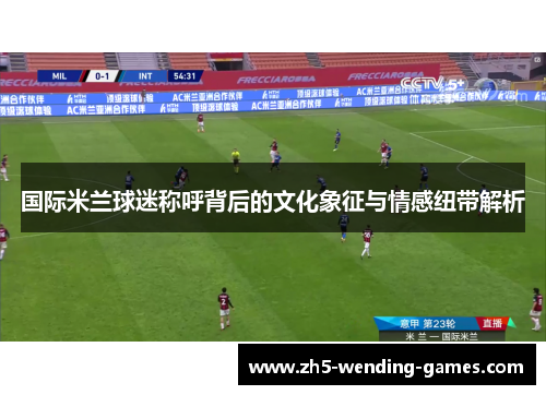 国际米兰球迷称呼背后的文化象征与情感纽带解析